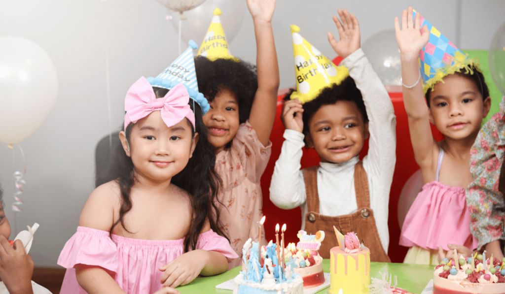 Fun kid birthday party